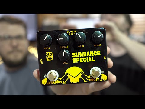 KILLER Budget DUAL Overdrive & Boost - Caline Sundance Special