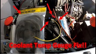 TBSS Coolant Sensor Pigtail Replacement