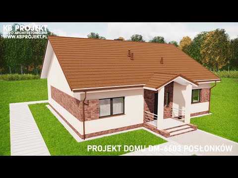 Projekt domu Posłonków DM-6603 | KB Projekt