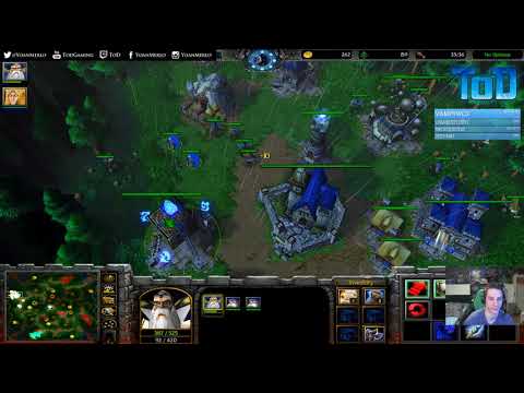 Warcraft III #527 - ToD & KnOff 2v2 vs NightElf & NightElf (Phantom Grove)