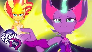 My Little Pony | Daydream Shimmer defeats Midnight Sparkle | Equestria Girls: Friendship Games