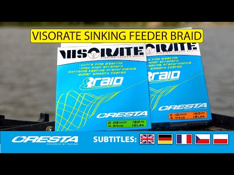 Fir textil Spro Cresta Visorate Sinking Feeder Braid 150m