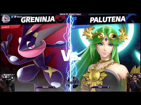 Pokepen (Greninja) vs. Cyan (Palutena, Roy) - Orbitar 78 - Winners Finals