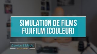 Simulation de films Fujifilm (Provia, Velvia, Astia, Classic Chrome, Pro neg)
