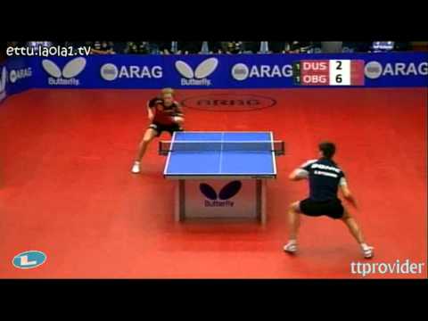 Champions League 2011: Patrick Baum-Dimitrij Ovtcharov
