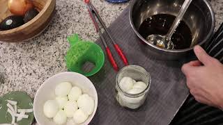 Balsamic Pickled Eggs