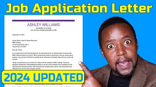 How to Write a Cover Letter in 2024 - Job Application Letter 2024