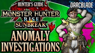 ANOMALY INVESTIGATION GUIDE & HOW TO UNLOCK A5 QUESTS : MH RISE SUNBREAK