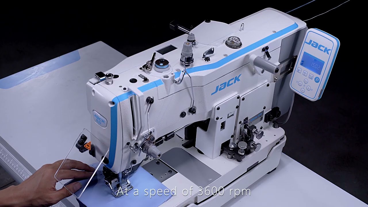 Jack JK 781G BUTTON HOLE (GAAJ MACHINE) FULL VIDEO