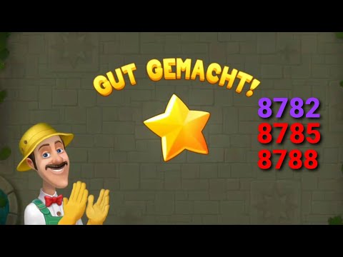 Gardenscapes    Level   8782 & 8785 & 8788