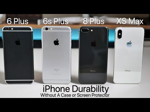 iPhones - A Year Without A Case or Screen Protector Durability Video