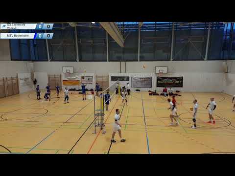MTV Rosenheim vs. SG Bayerwald Volleys Herren Volleyball Bayernliga Süd