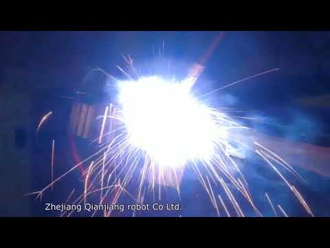 Robot welding for motorcycle frame