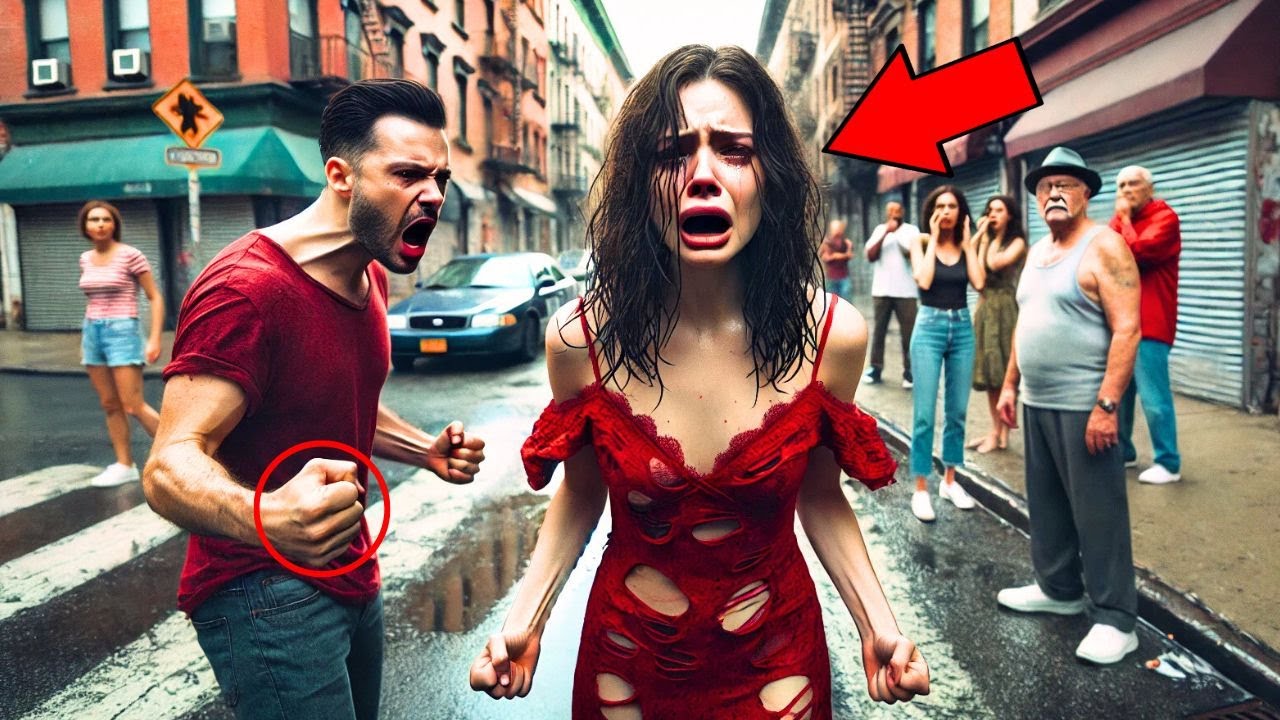 SU ESPOSO DESGARRÓ SU VESTIDO FRENTE A TODOS LOS VECINOS COMO CASTIGO… PERO NADIE IMAGINÓ LO QUE...