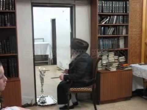 2nd Night Chanukah 5773 With Shomrei Emunim Rebbe