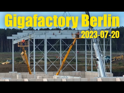 Giga Berlin | 2023-07-20 | Timelapse