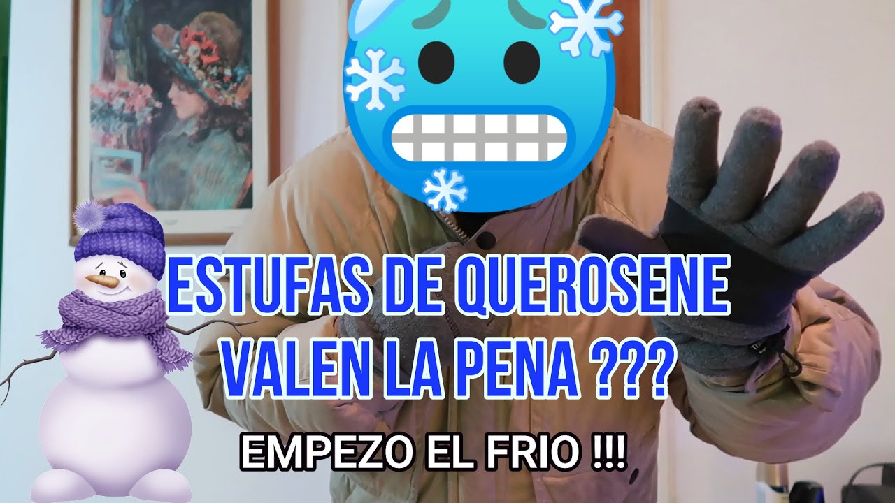 ESTUFA A QUEROSENE, vale la pena Cuanto consume donde se consigue el querosene 