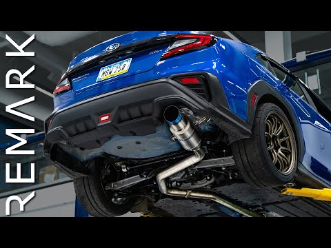 Remark R-1 Catback Exhaust 22 WRX