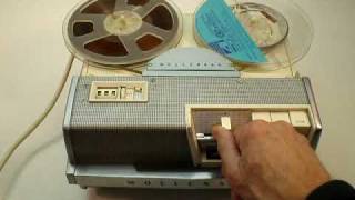 Video thumbnail for SOLD! Vintage Wollensak T-1500 Reel to Reel Tape Recorder Demo by Curtis Zeisler