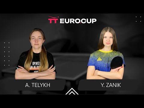 18:50 Anastasiia Telykh  - Yulianna Zanik 25.09.2024 TT Euro.Cup Ukraine STAR. TABLE 4