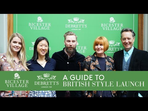 GUIDE TO BRITISH STYLE LAUNCH / BICESTER VILLAGE & DEBRETT'S