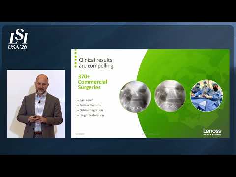 Dom Messerli, Lenoss Medical - Biological implant for osteoporotic spine fractures | LSI USA '26