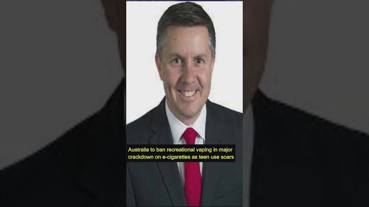 Australia to ban recreational vaping in major crackdown on e-cigarettes as teen use soars #news