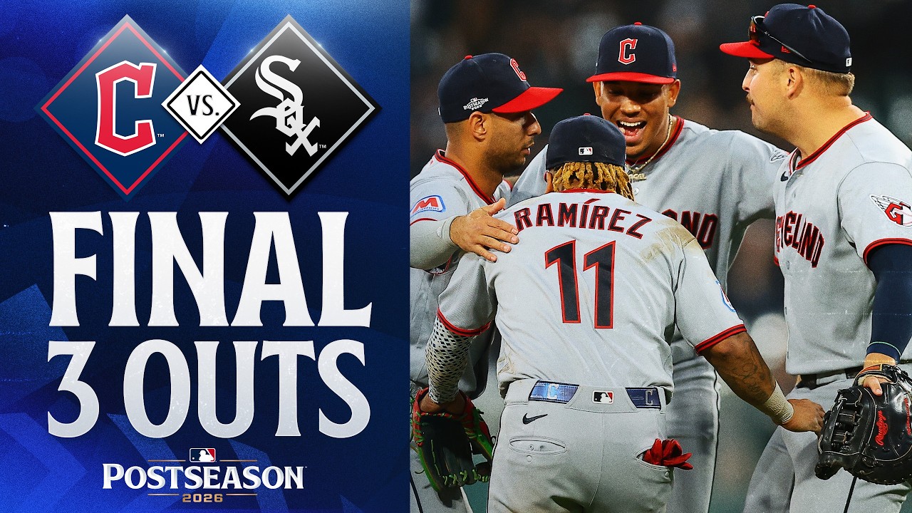 FINAL 3 OUTS of 2026 ALDS Game 3: Guardians stay alive! | MLB Highlights
