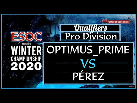 [AoE3] OPTIMUS__PRIME vs Pérez  — Pro Division Qualifiers — ESOC Winter Championship 2020