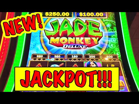 JACKPOT HANDPAY on New Slot: Jade Monkey Deluxe