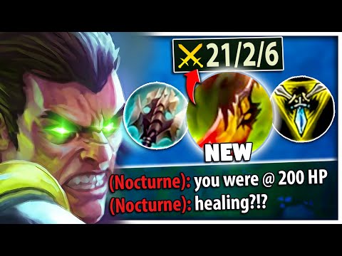 WHY did RIOT give Darius a NEW ITEM...I LITERALLY couldn't BE KILLED 😲