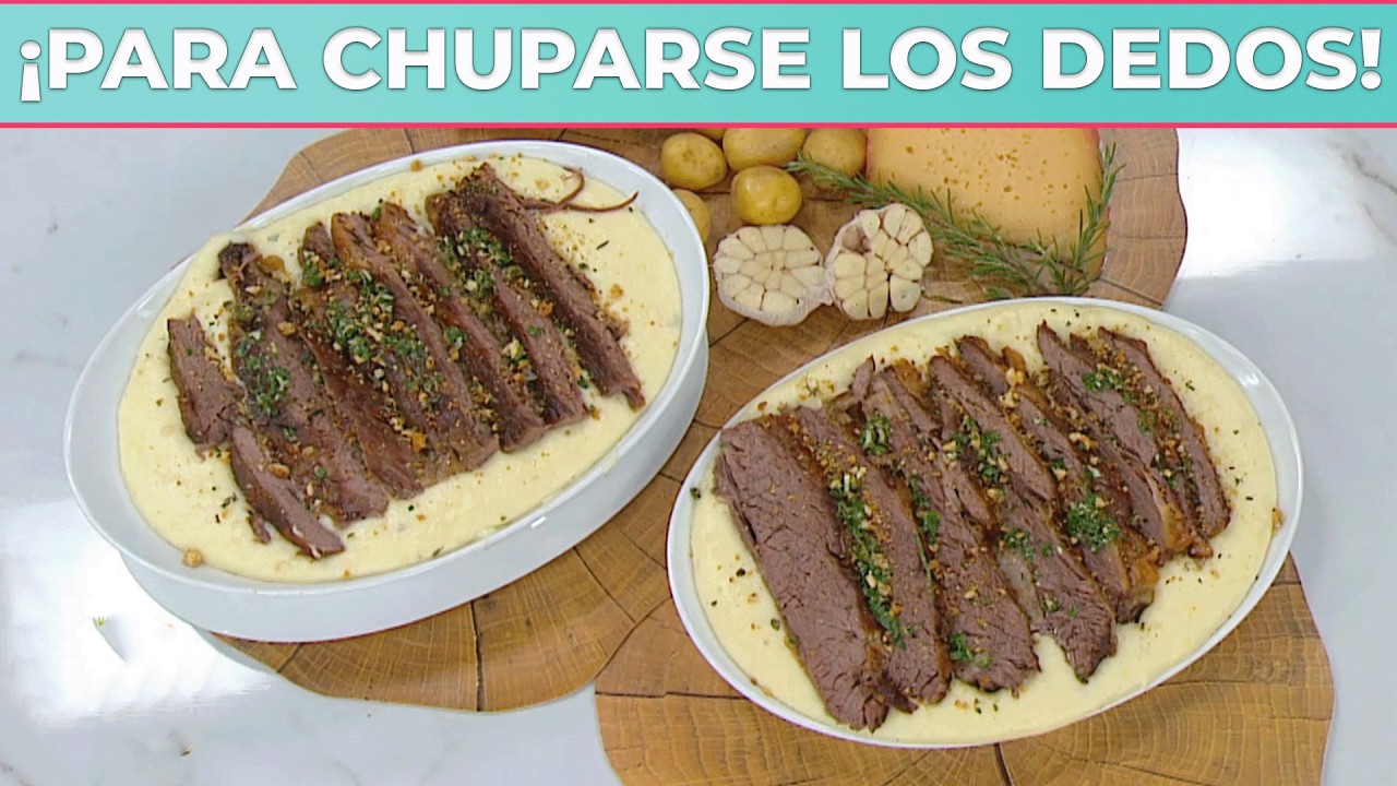 VACÍO AL HORNO CROCANTE CON PURÉ DE PAPA ALIGOT: Mirá el paso a paso con Coco Carreño