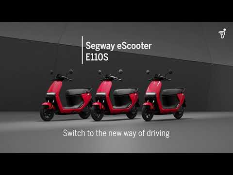 Электроскутер Segway-Ninebot E110S, Steel Grey