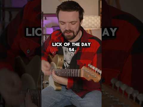 Lick of the Day 54! Aggressive Right Hand Blues Technique #blues #bluesguitar #guitar