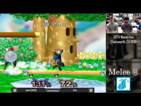 Melee at JJ's #25 - Jace (Falcon) vs. Zeo (Falcon) - Losers Quarters
