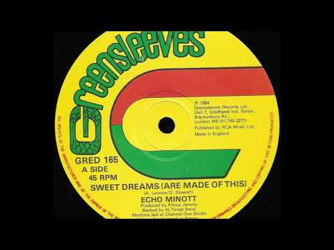 ECHO MINOTT ♦ Sweet Dreams Are Made Of This {GREENSLEEVES 12" 1984}