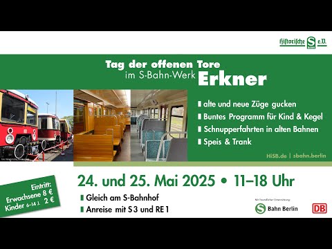 Tag der offenen Tore 2025 - Historische S-Bahn