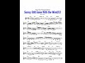 Sonny Stitt Solo Transcription 【gone with the wind 】2/2 #shorts