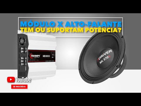 Alto-falante e Módulo Amplificador TEM Potência ou Suporta Potência? | Taramps Responde