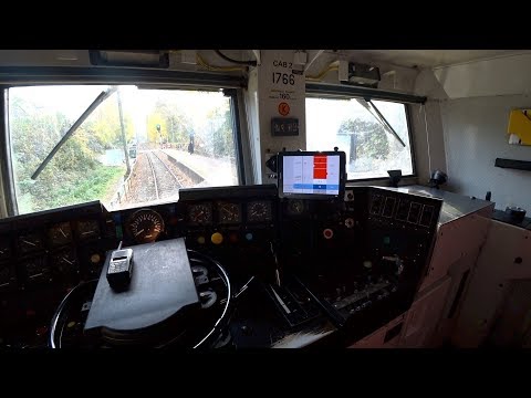Train Driver's POV Baarn - Utrecht DD-AR Lok 1700 2017