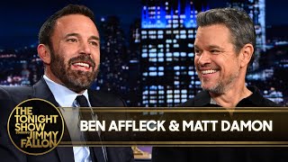 Download lagu Ben Affleck Was Psyched to Visit Matt Damon on the Set of The Odyssey (Extended) | The Tonight Show mp3