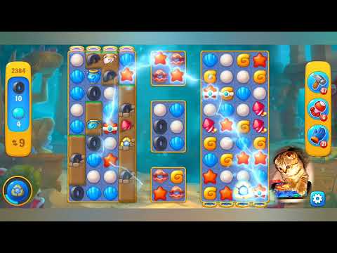 Fishdom 2022, no Boosters,  2384  level  -  прохождение без бустеров,  2384  уровень.