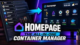 Homepage - The Ultimate Dashboard for Your Docker Containers