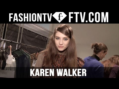 Karen Walker Hairstyle at  New York Fashion Week F/W 16-17 | FashionTV