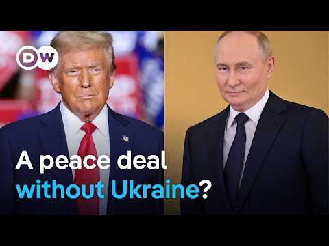 Reports: US drafts Ukraine peace plan with Russia | DW News