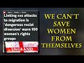 Men Are Trying To Save England Women Are Fighting The Men For Doing It