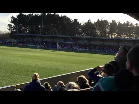 Chelsea Ladies v Arsenal Ladies  - Jan 7 Maren Mjelde opens the score 1-0