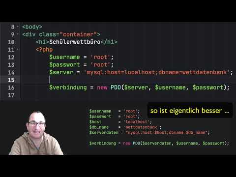 Episode 3: Using PHP (PDO) + ​​MySQL/MariaDB to retrieve and output records from the database via...