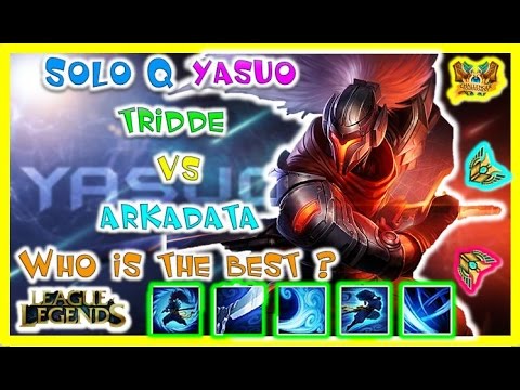 YASSUO vs ARKADATA Best Yasuo Montage - Outplays Compilation | Gods of Yasuo  | League of Legends
