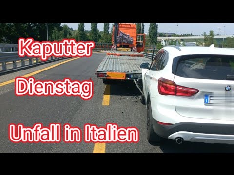 #422# Broken Tuesday, accident in Italy
